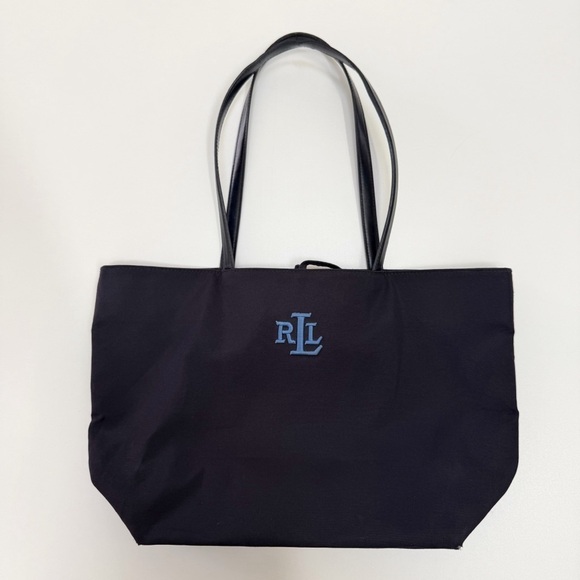 Ralph Lauren Handbags - Ralph Lauren Dark Navy Blue Women’s Tote Bag with Blue Logo